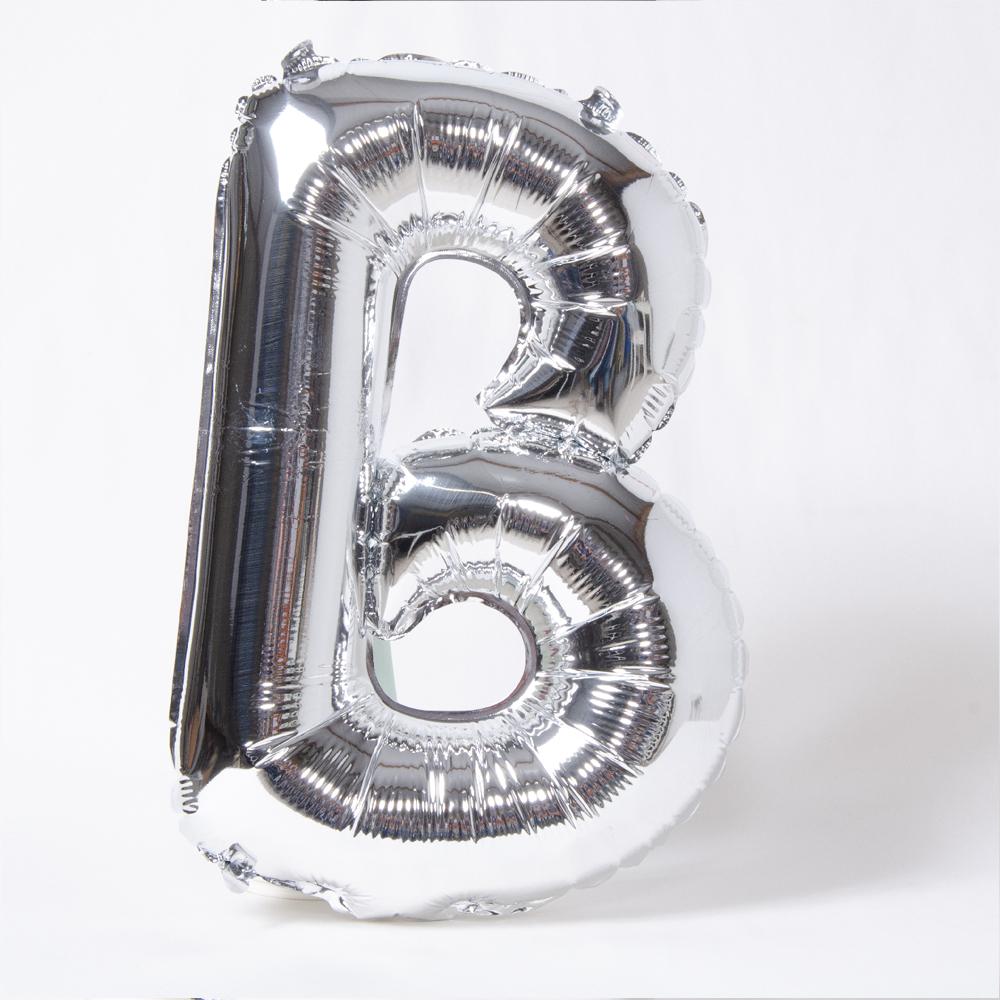 Click to view product details and reviews for Air Fill Silver 16 Letter Party Balloon B.