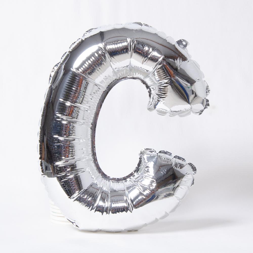 Click to view product details and reviews for Air Fill Silver 16 Letter Party Balloon C.