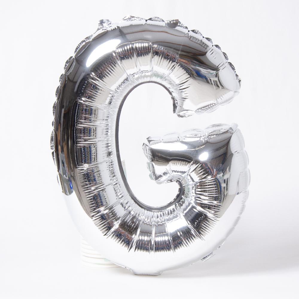 Click to view product details and reviews for Air Fill Silver 16 Letter Party Balloon G.