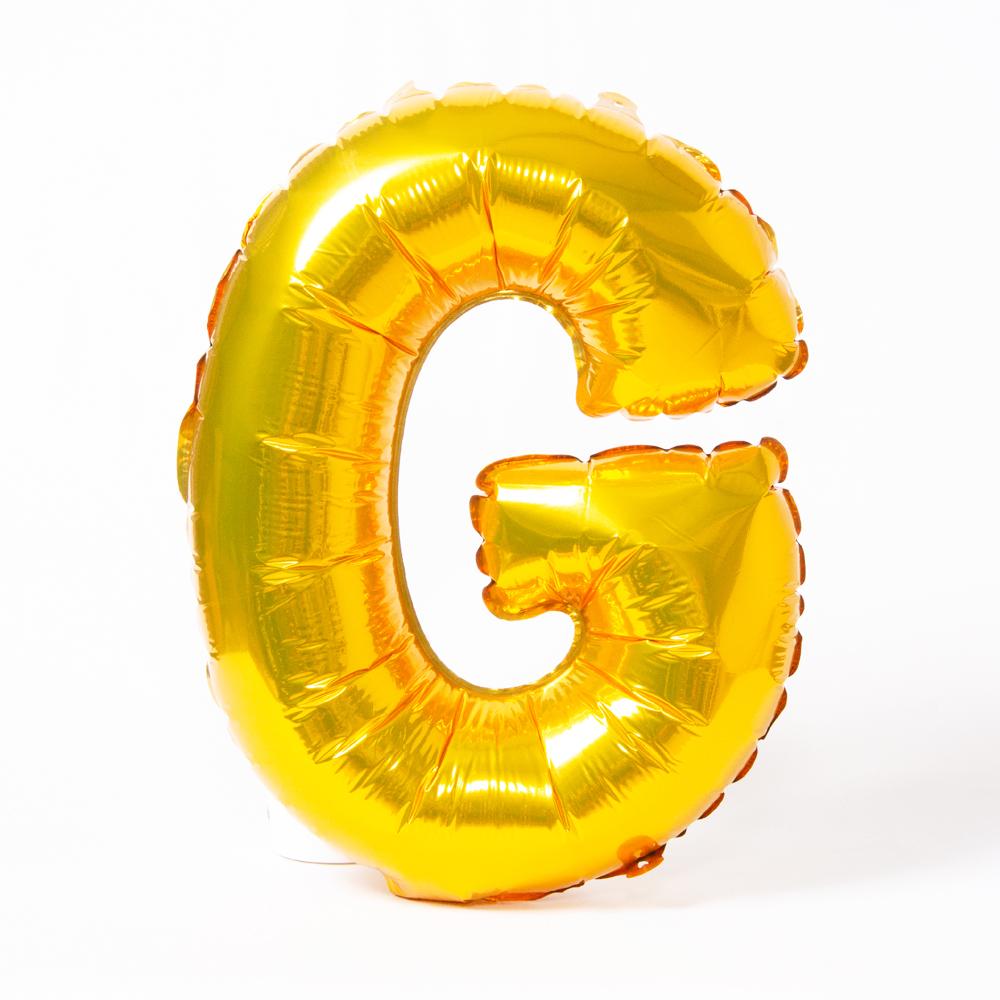 Air Fill Gold 16 Letter Party Balloon G