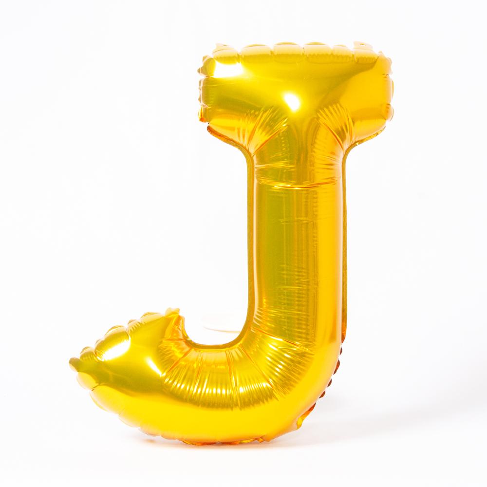 Click to view product details and reviews for Air Fill Gold 16 Letter Party Balloon J.