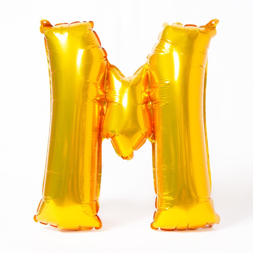 Click to view product details and reviews for Air Fill Gold 16 Letter Party Balloon M.