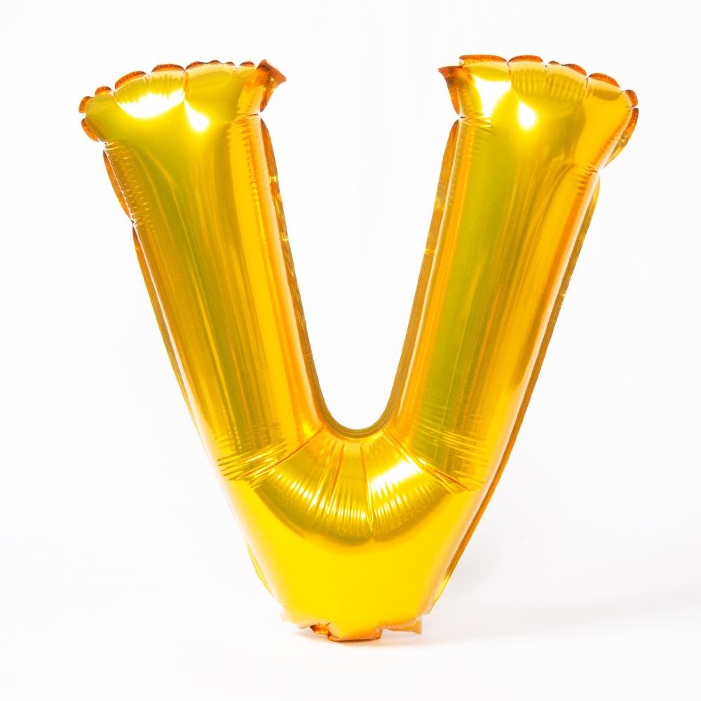 Click to view product details and reviews for Air Fill Gold 16 Letter Party Balloon V.