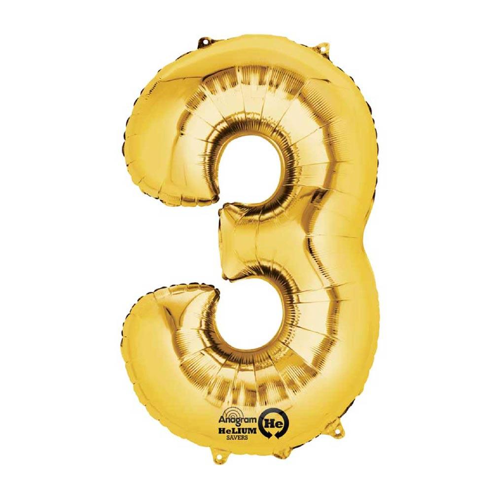Click to view product details and reviews for Air Fill Gold 16 Number Party Balloon 3.