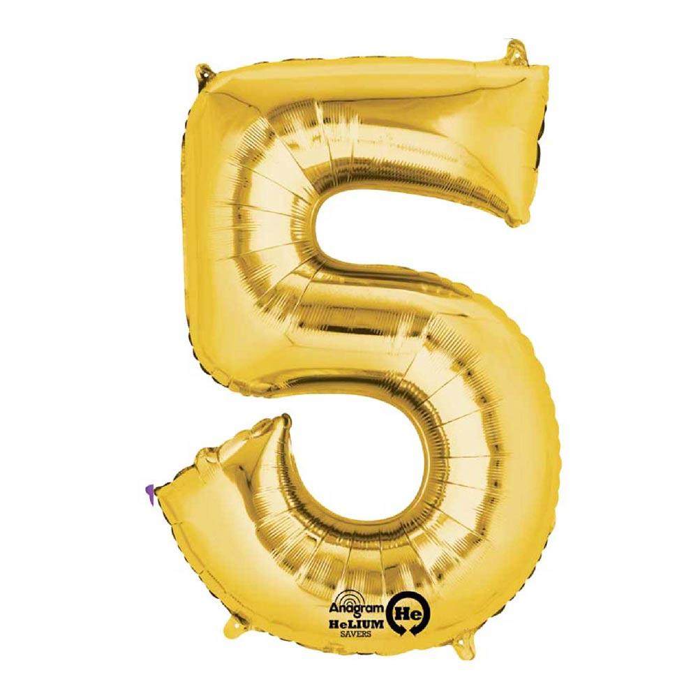 Click to view product details and reviews for Air Fill Gold 16 Number Party Balloon 5.