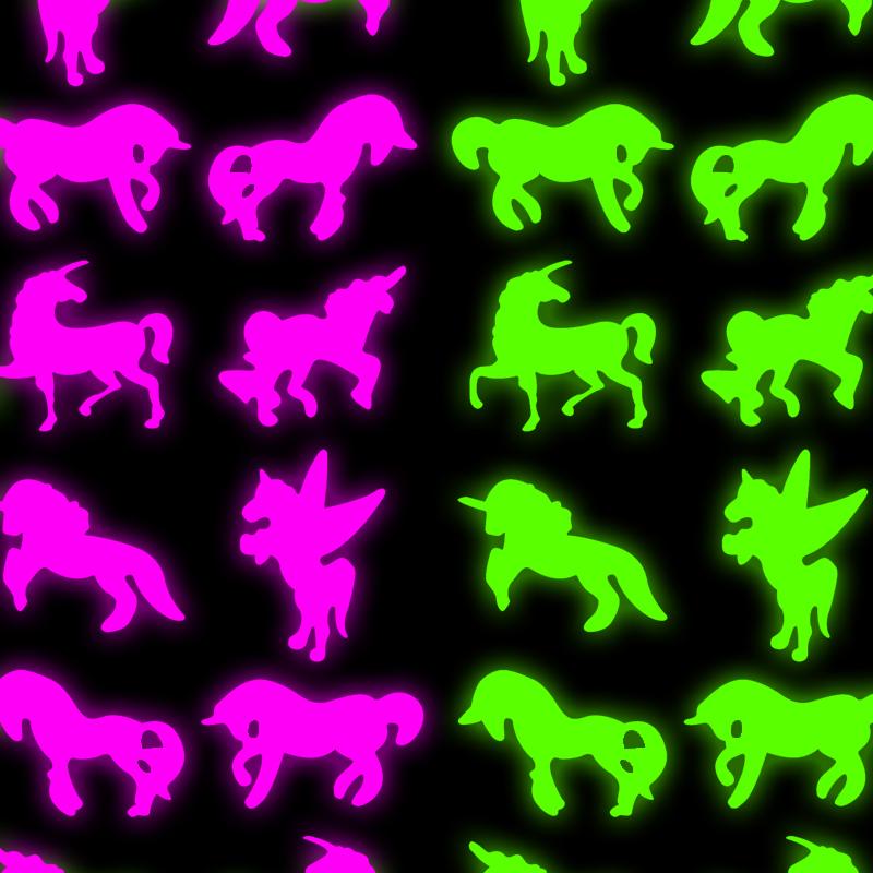 Click to view product details and reviews for Glow In The Dark Stick On Unicorns X24.