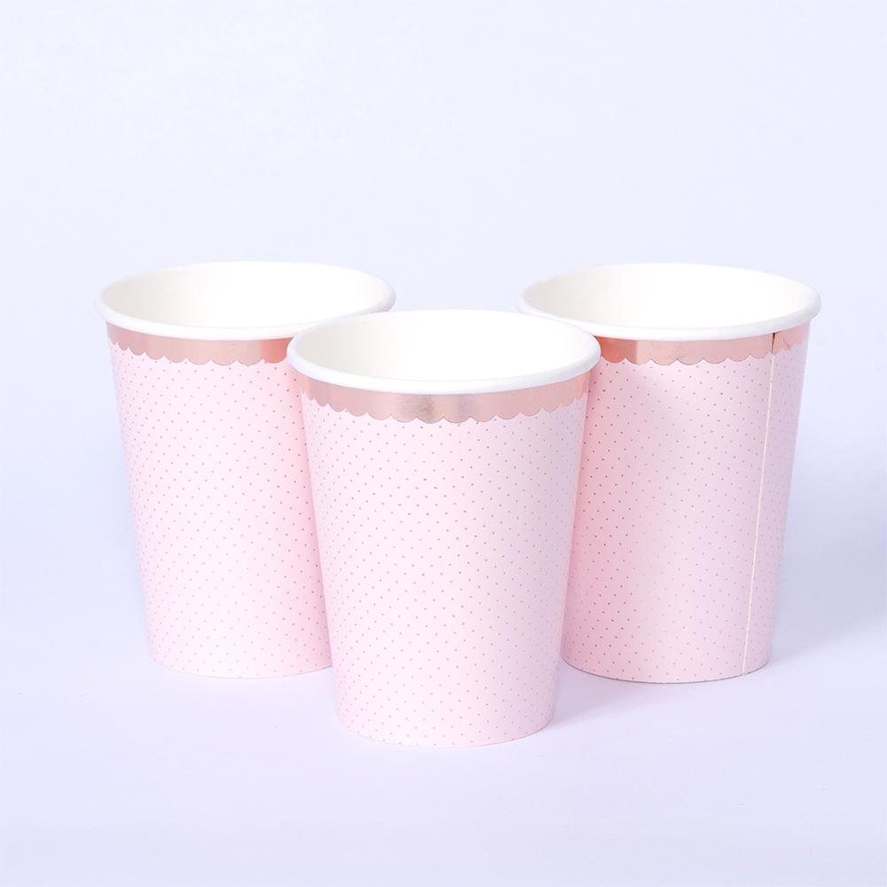 Ditsy Floral Paper Party Cups X8
