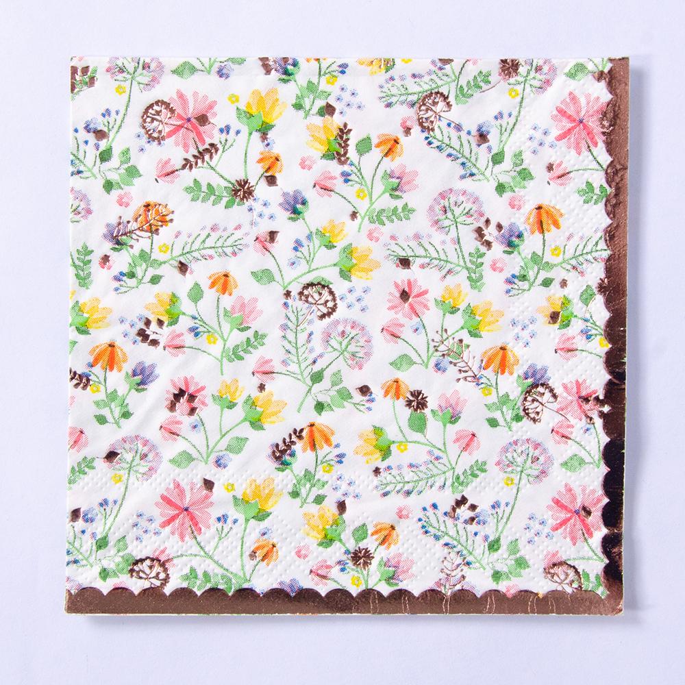 Click to view product details and reviews for Ditsy Floral Paper Party Napkins X16.
