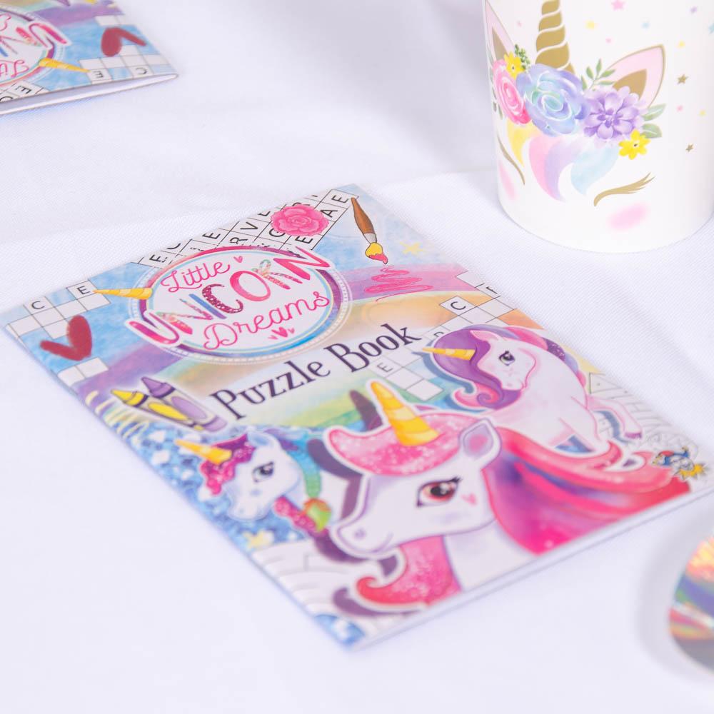 Click to view product details and reviews for Unicorn Puzzle Books X6.