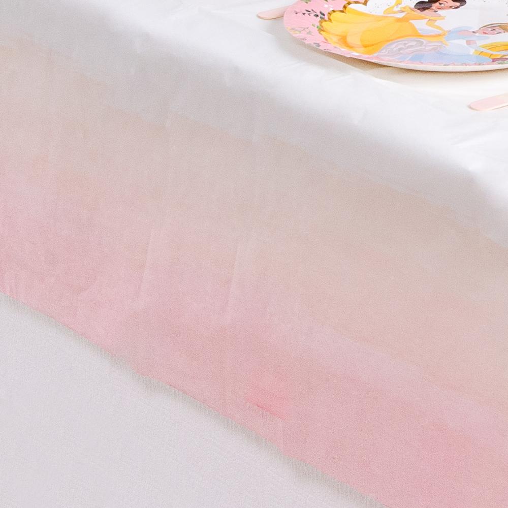 We Heart Pink Paper Table Cover