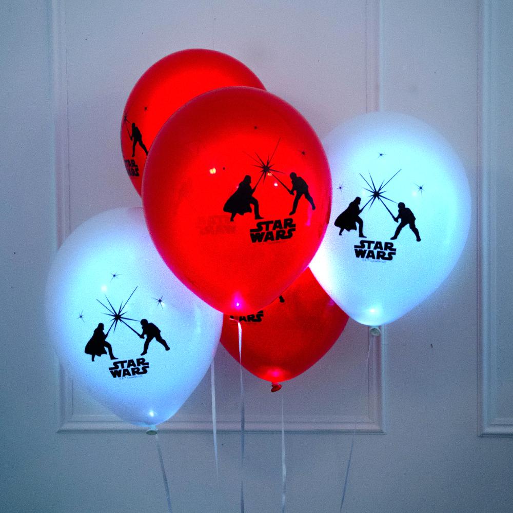 Click to view product details and reviews for Star Wars Led Party Balloons X5.