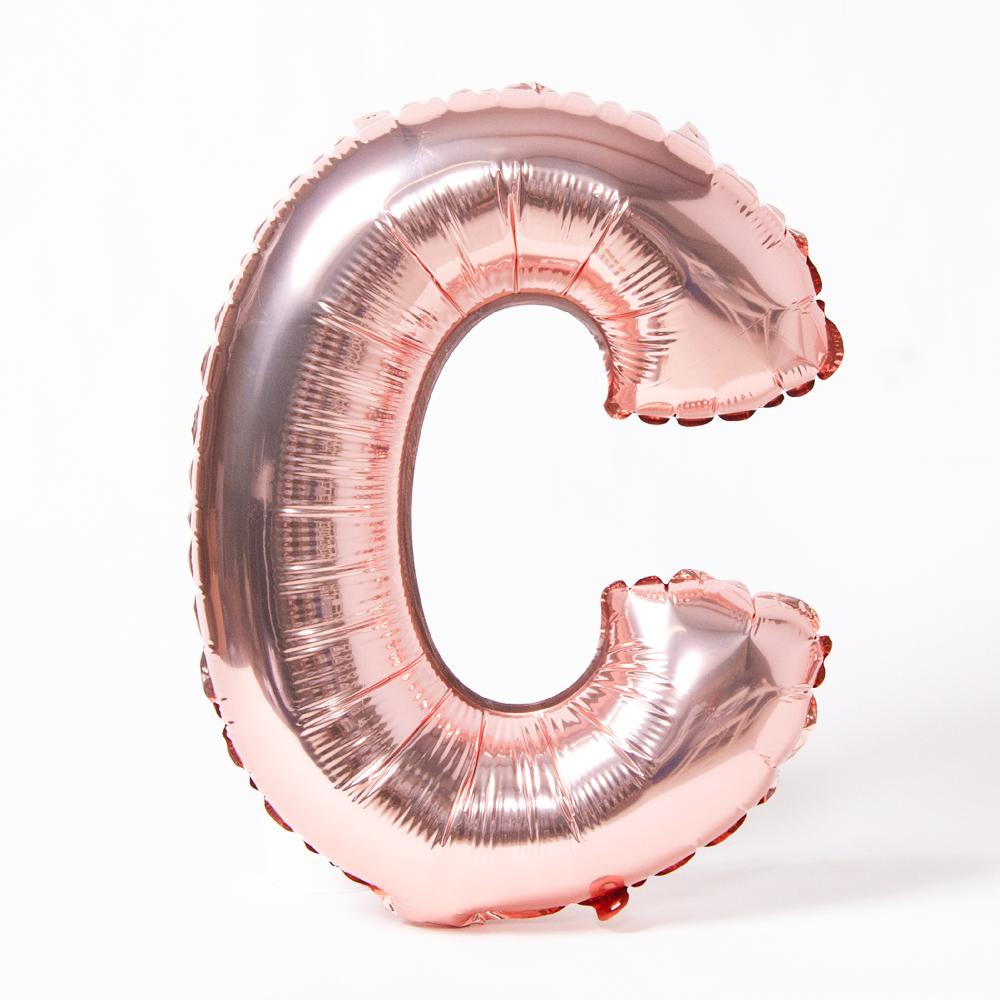 Click to view product details and reviews for Air Fill Rose Gold 16 Letter Party Balloon C.