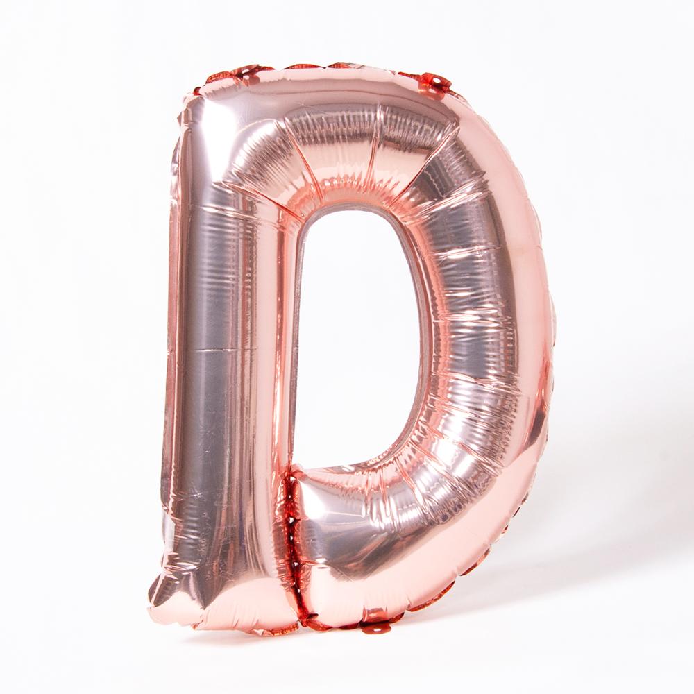 Click to view product details and reviews for Air Fill Rose Gold 16 Letter Party Balloon D.