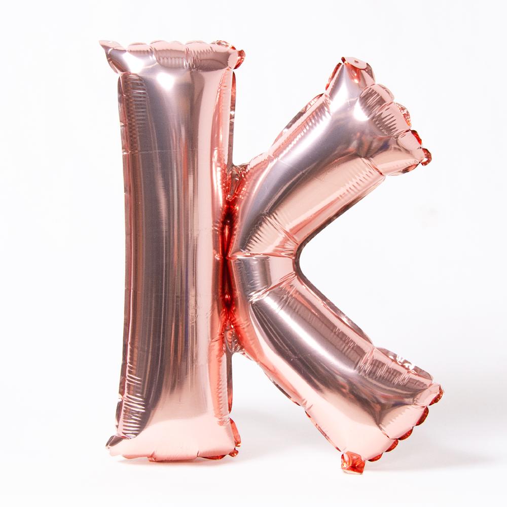 Click to view product details and reviews for Air Fill Rose Gold 16 Letter Party Balloon K.