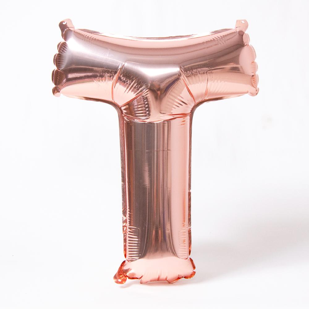 Click to view product details and reviews for Air Fill Rose Gold 16 Letter Party Balloon T.