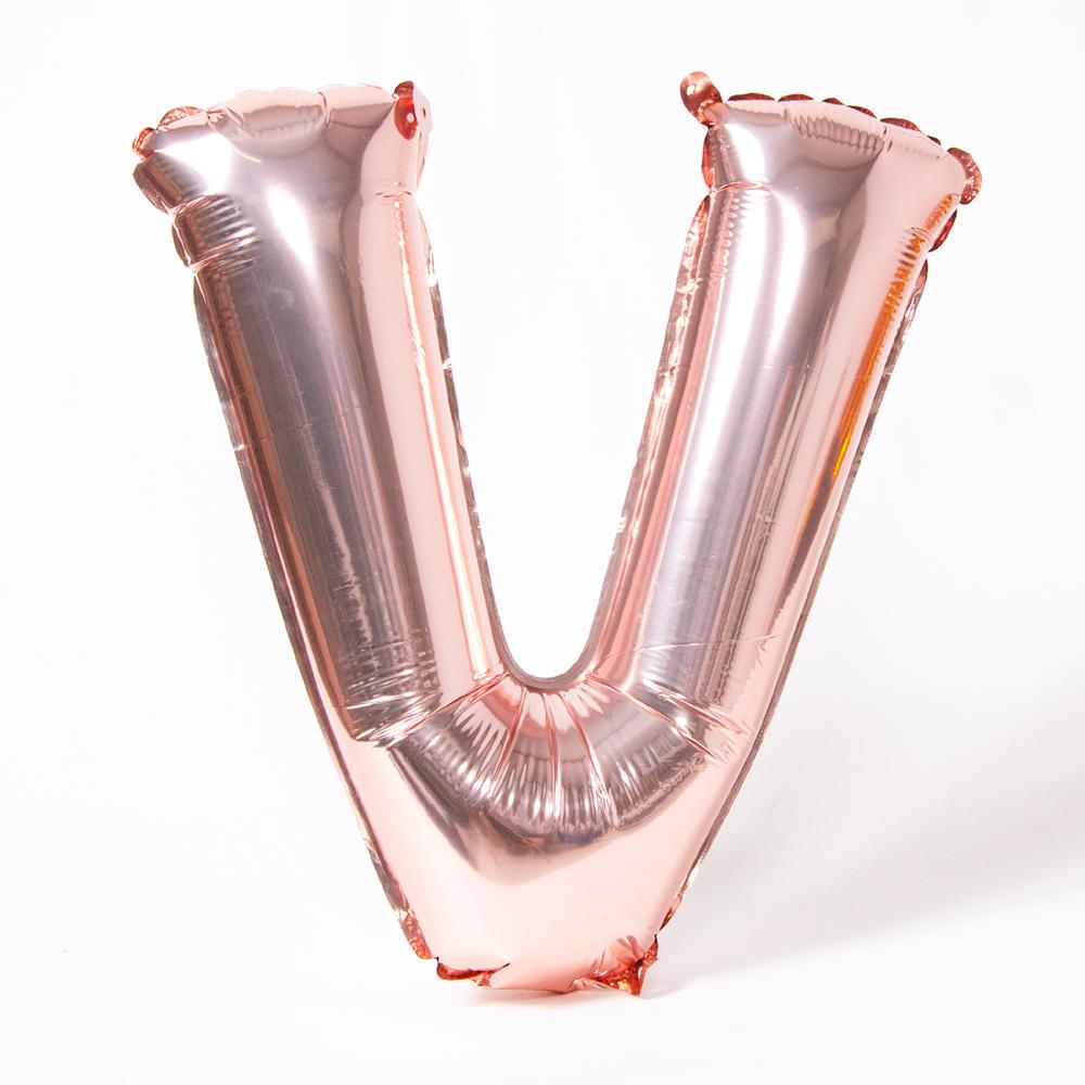 Click to view product details and reviews for Air Fill Rose Gold 16 Letter Party Balloon V.
