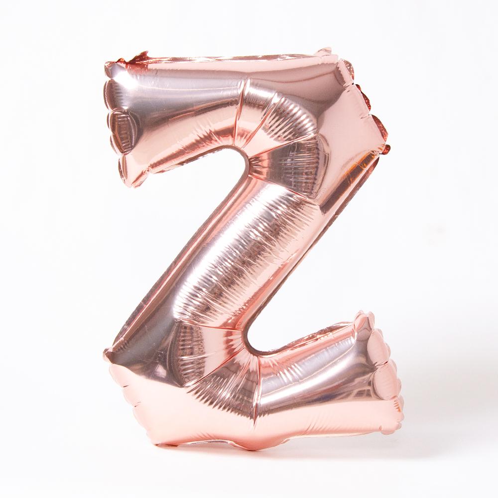 Click to view product details and reviews for Air Fill Rose Gold 16 Letter Party Balloon Z.