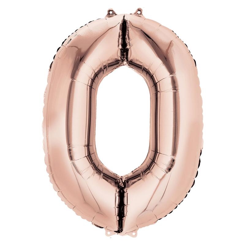 Click to view product details and reviews for Air Fill Rose Gold 16 Number Party Balloon 0.