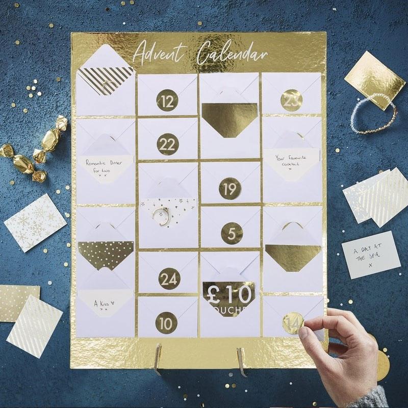 Click to view product details and reviews for Personalised Advent Calendar With Envelopes.