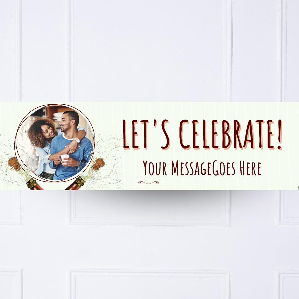 Celebration Personalised Party Banner