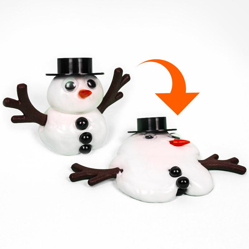 Melting Snowman Putty