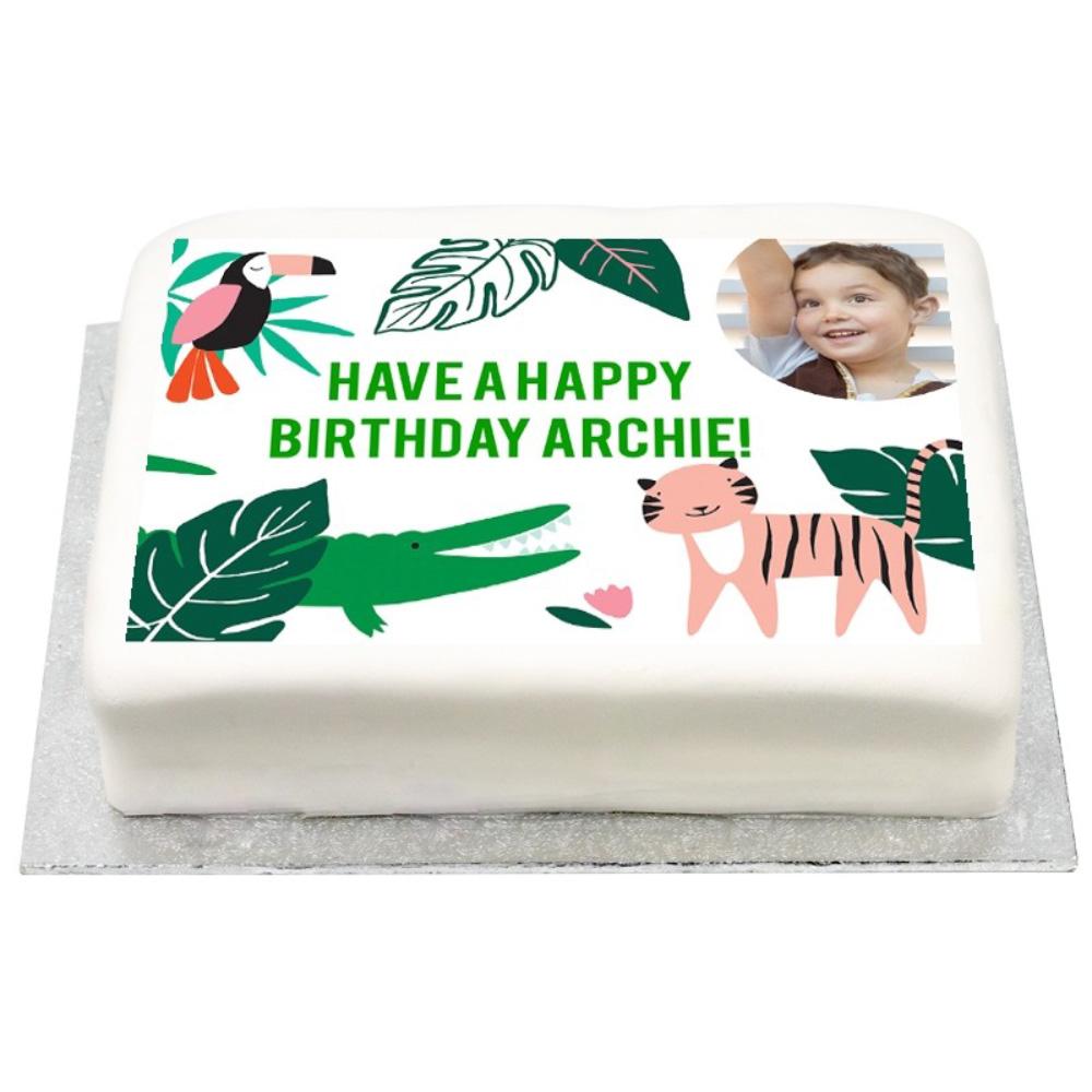 Click to view product details and reviews for Personalised Photo Cake Go Wild.