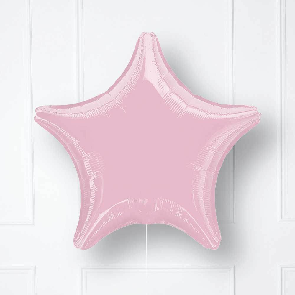 Click to view product details and reviews for Star Foil Balloon Pale Pink.