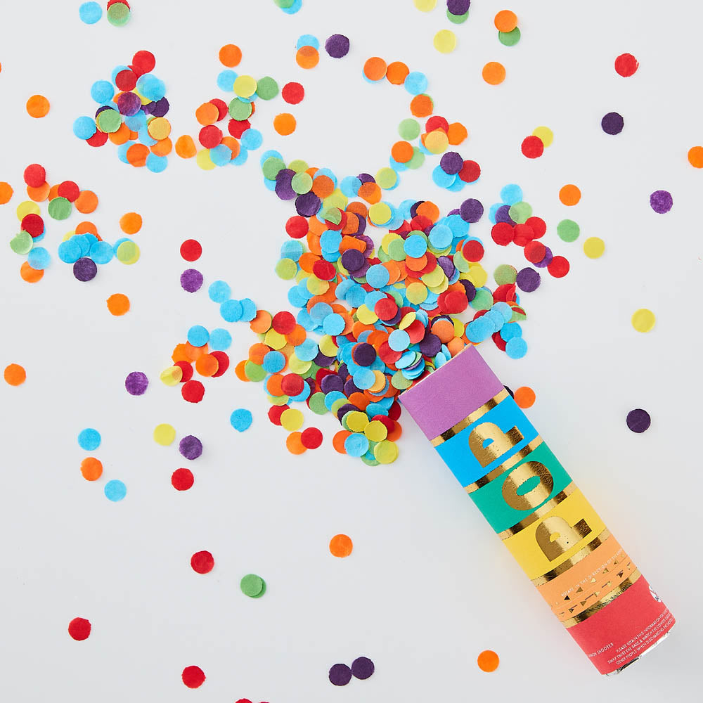 Click to view product details and reviews for Rainbow Biodegradable Confetti Cannon.