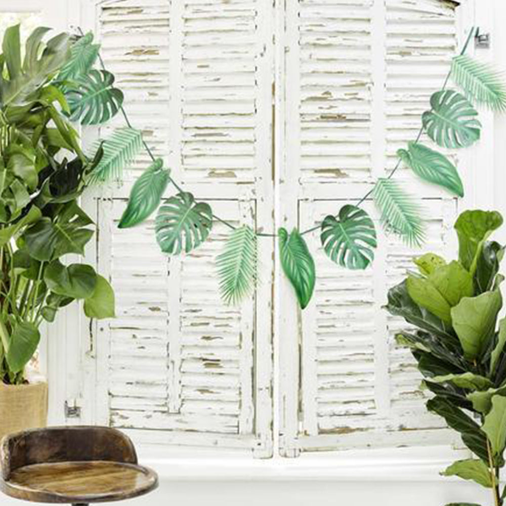 Click to view product details and reviews for Tropical Palm Leaf Garland.