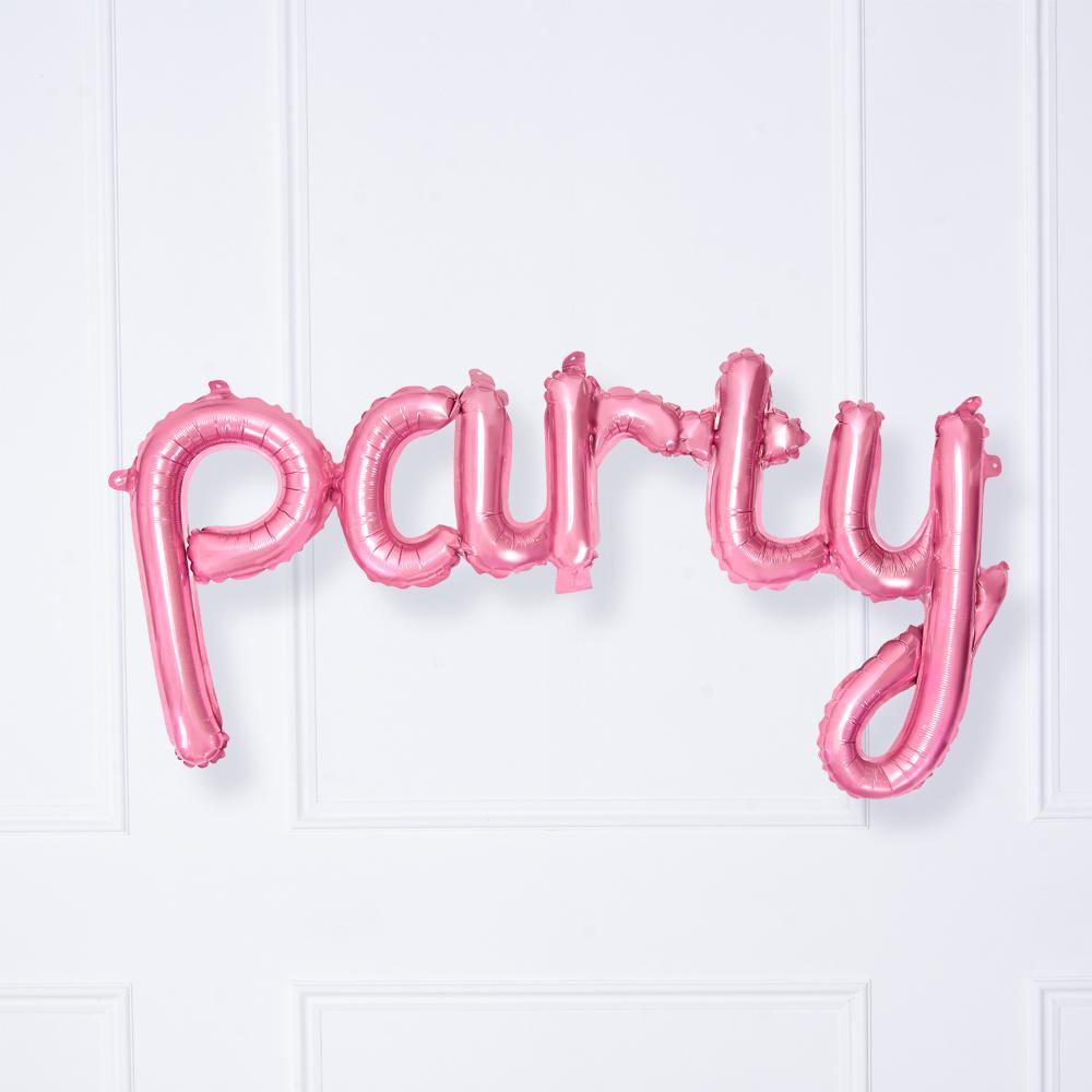 Click to view product details and reviews for Party Air Fill Foil Phrase Balloon Bunting Pink Each.