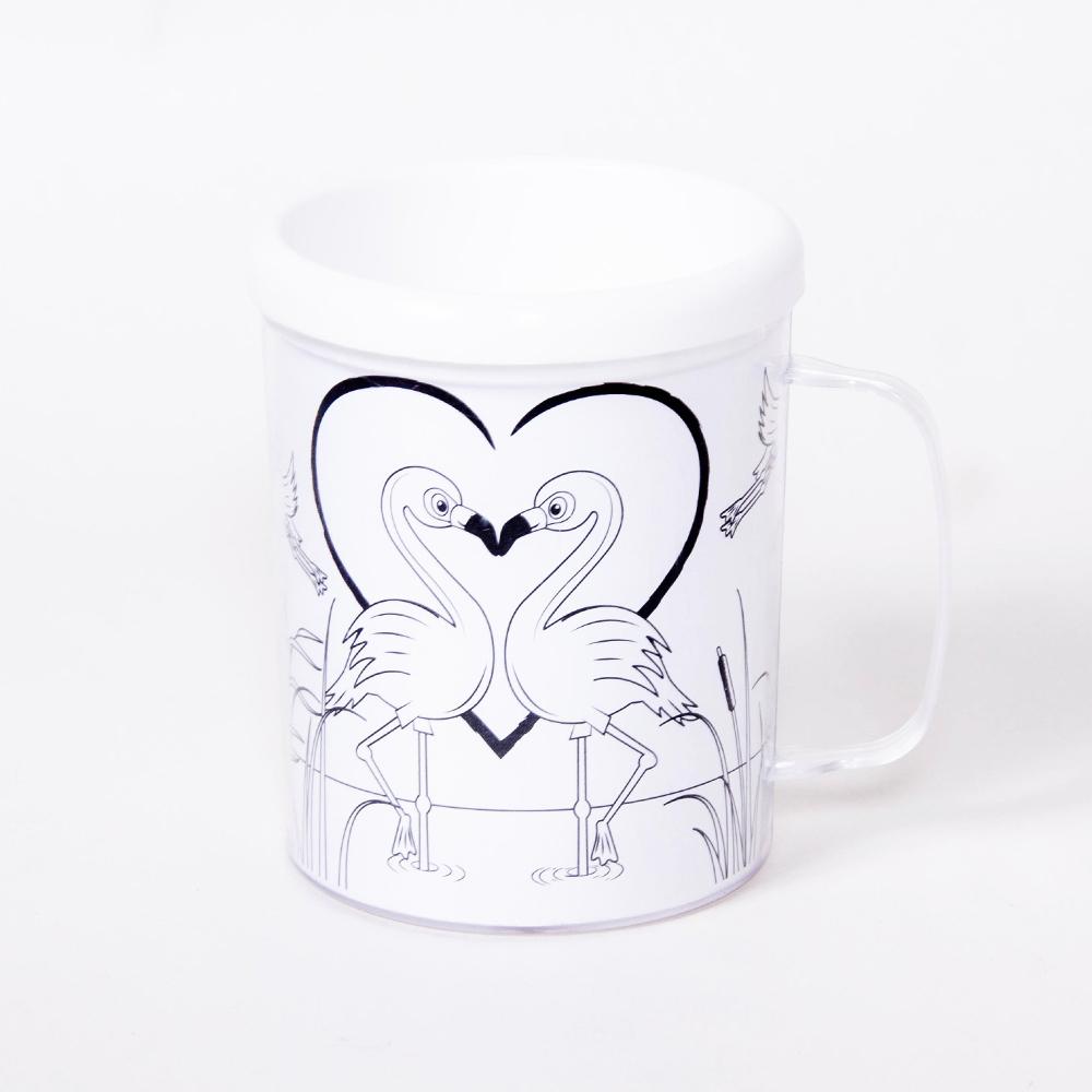 Click to view product details and reviews for Flamingos Colouring Mug Each.