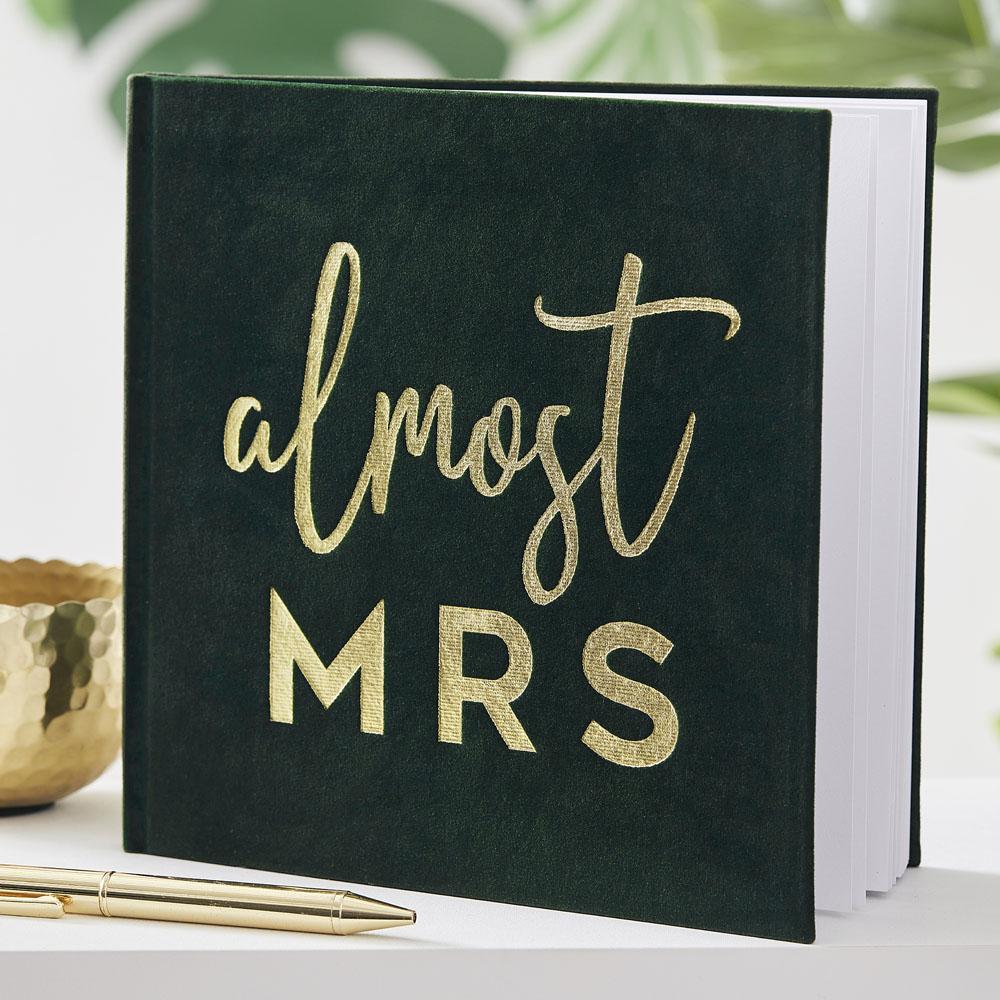 Click to view product details and reviews for Botanical Gold Foiled Guest Book.