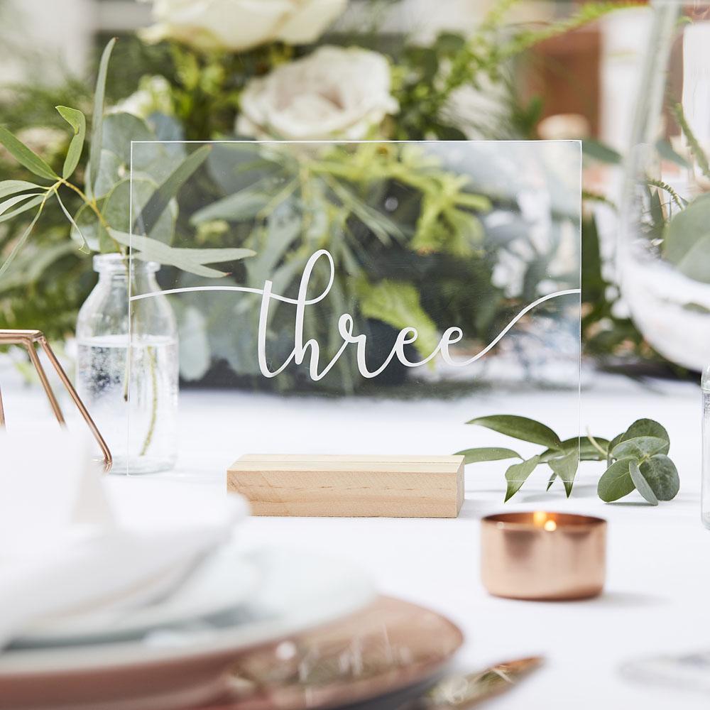 Click to view product details and reviews for Botanical Table Numbers X12.