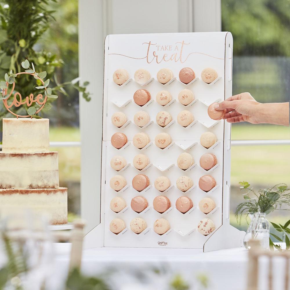 Botanical Macaroon Stand