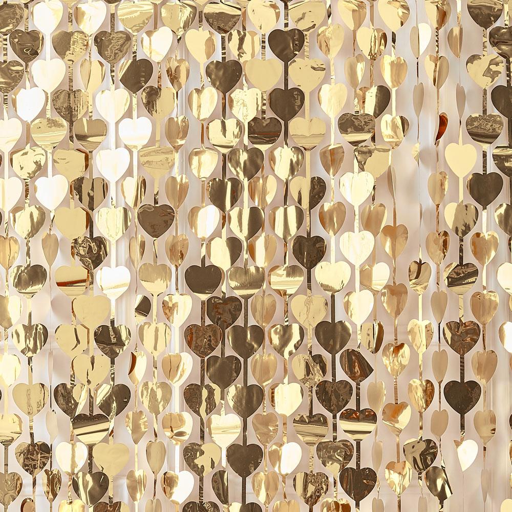 Click to view product details and reviews for Gold Heart Backdrop.