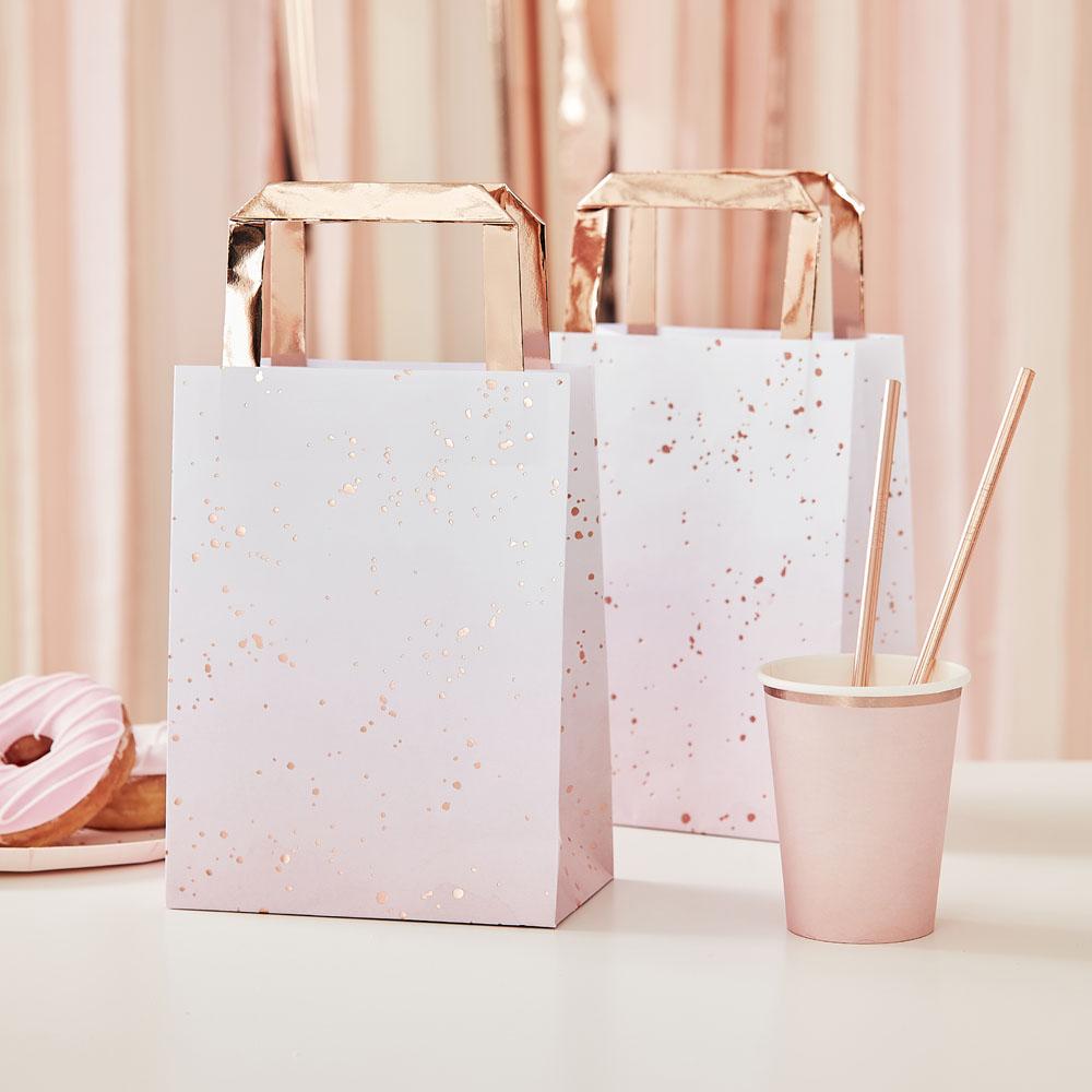 Click to view product details and reviews for Mix It Up Rose Gold Foiled Party Bags.