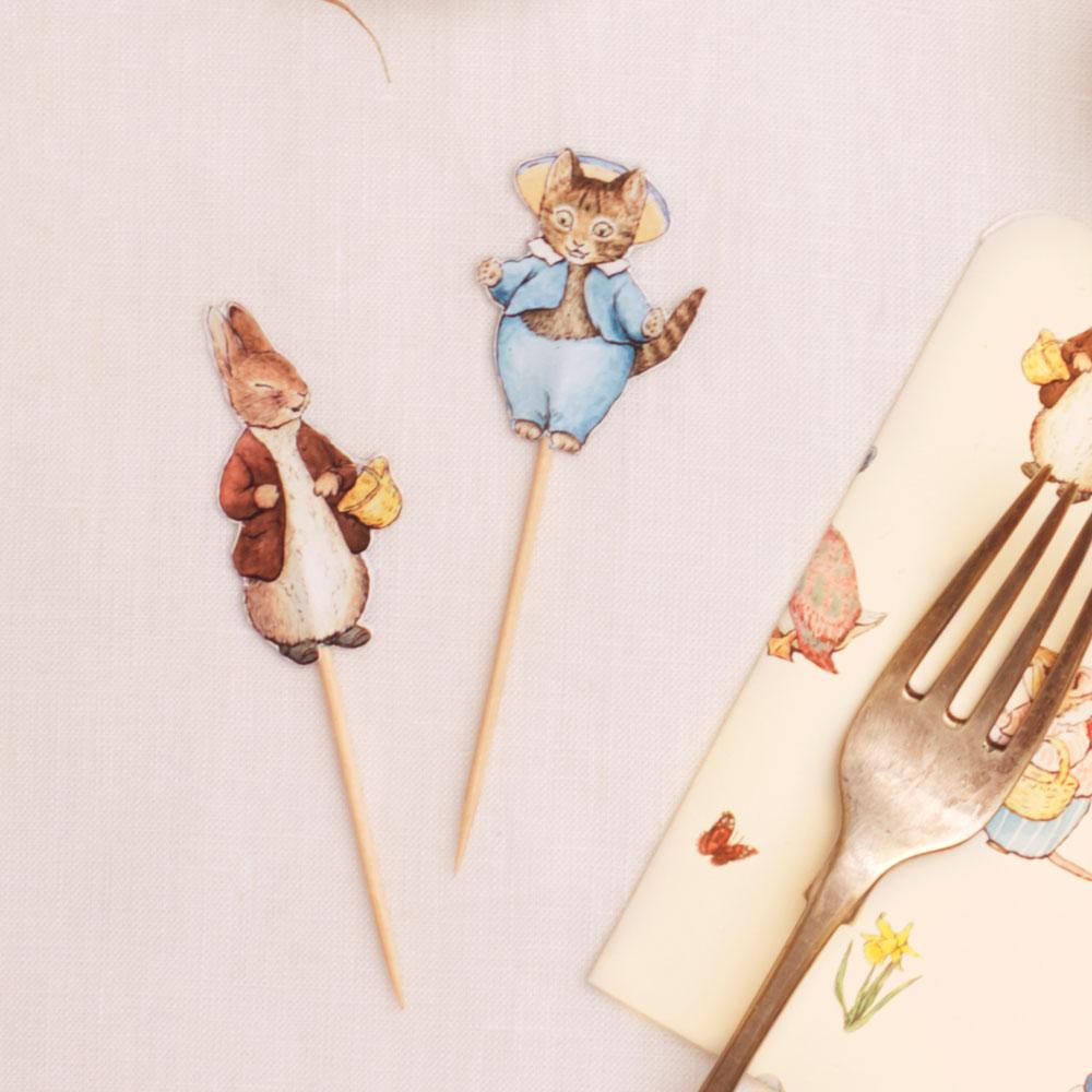 Click to view product details and reviews for Peter Rabbit Friends Party Picks X12.