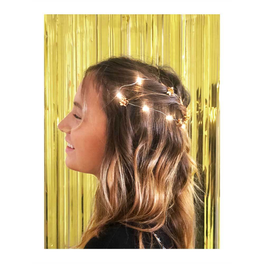 Click to view product details and reviews for Gold Hair String Lights.
