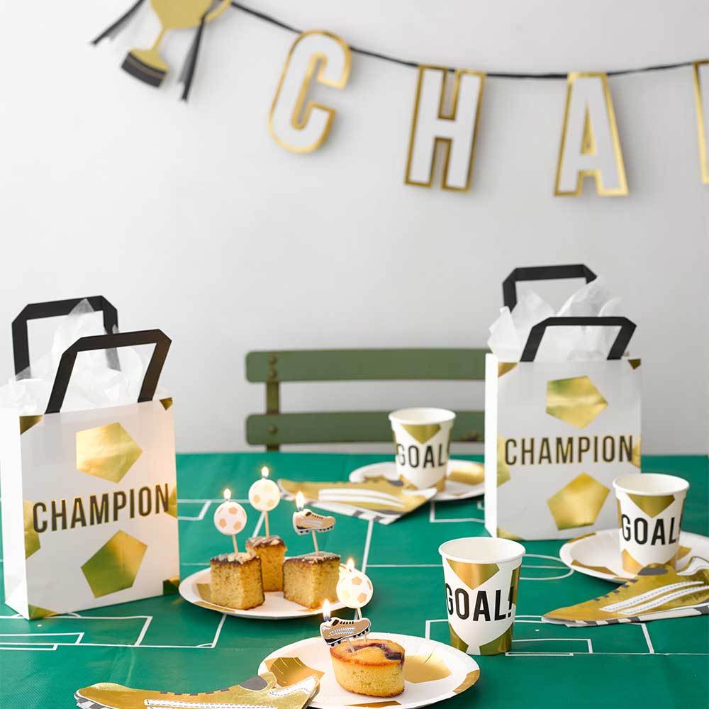 Football Champions Party Bags X6