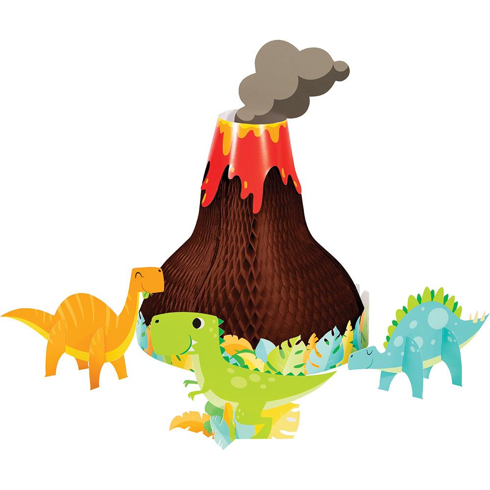 Click to view product details and reviews for Dino Party Honeycomb Centrepiece Set.
