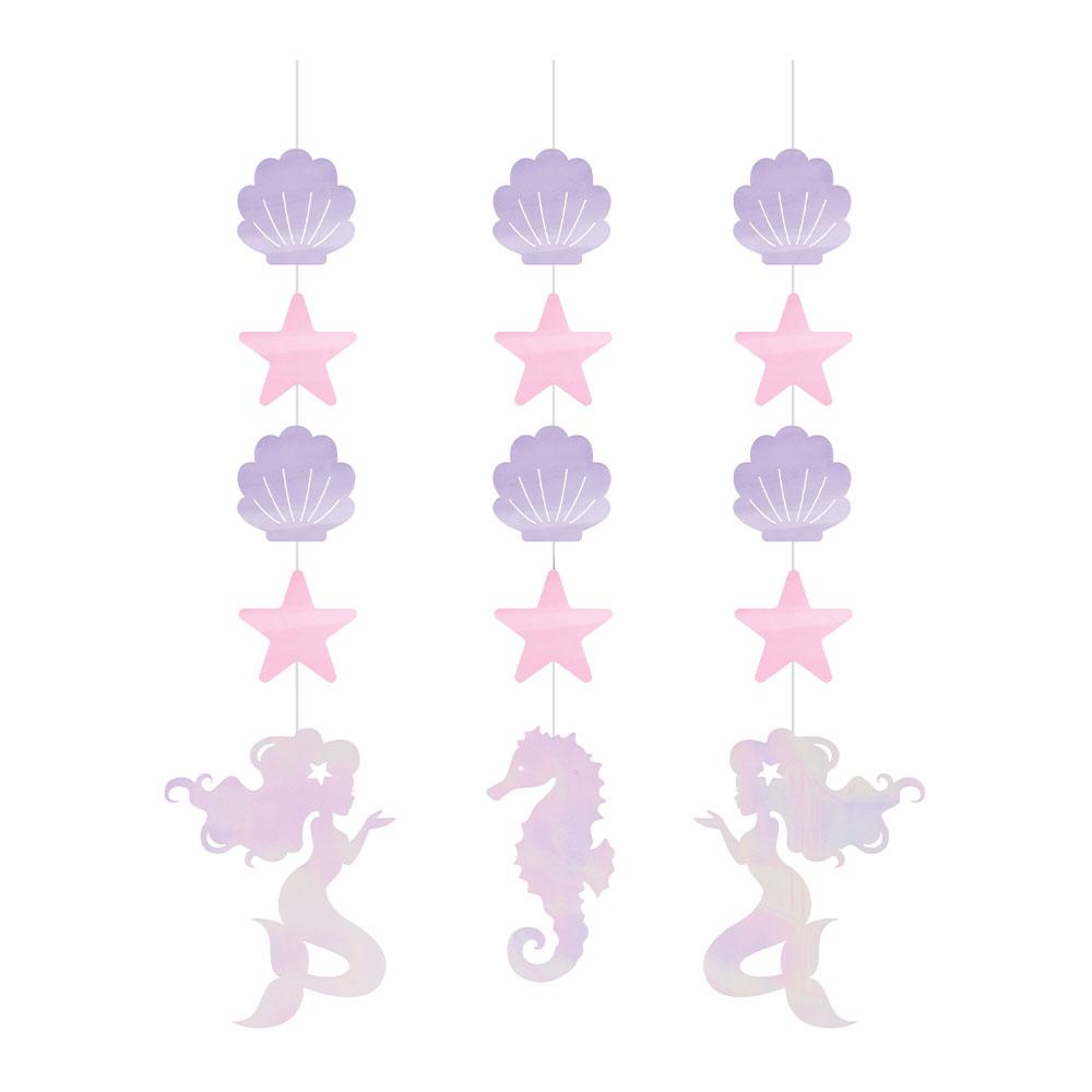 Click to view product details and reviews for Mermaid Shine Hanging Cutouts Iridescent Foil.