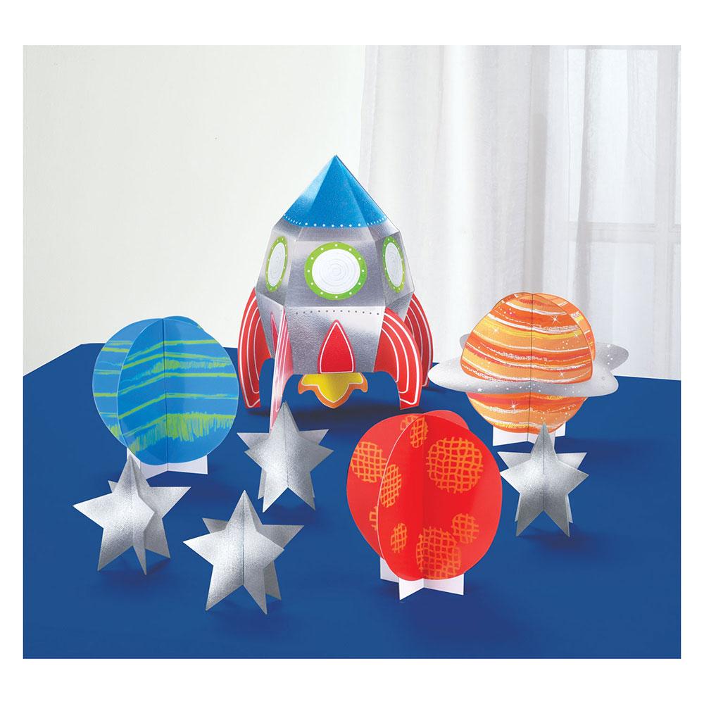 Blast Off Table Decoration Kit