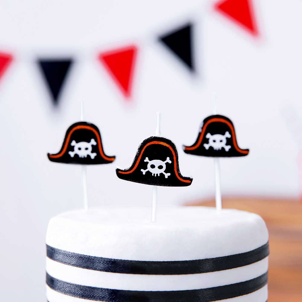 Click to view product details and reviews for Pirates Party Birthday Candles X5.