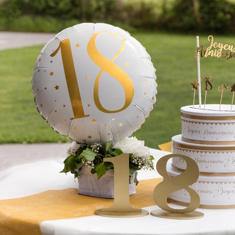 Click to view product details and reviews for 18th Birthday Foil Balloon.