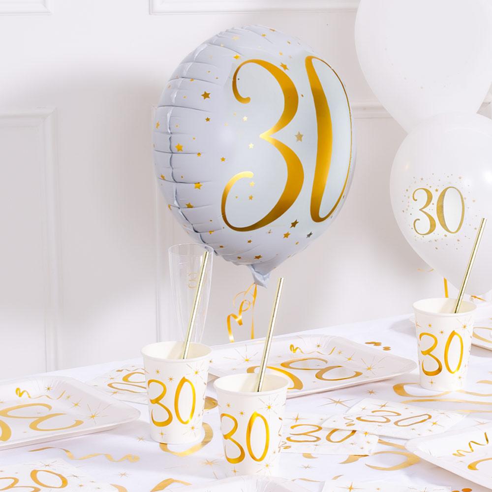 Click to view product details and reviews for 30th Birthday Foil Balloon.
