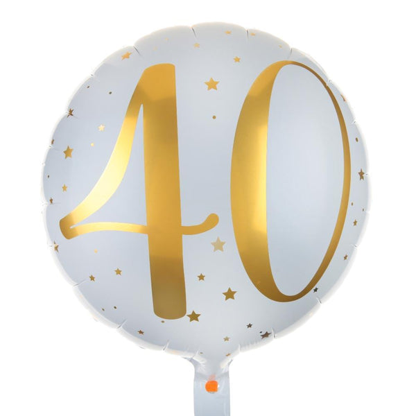 40th Birthday Foil Balloon | 40th Birthday Ideas | Party Balloons