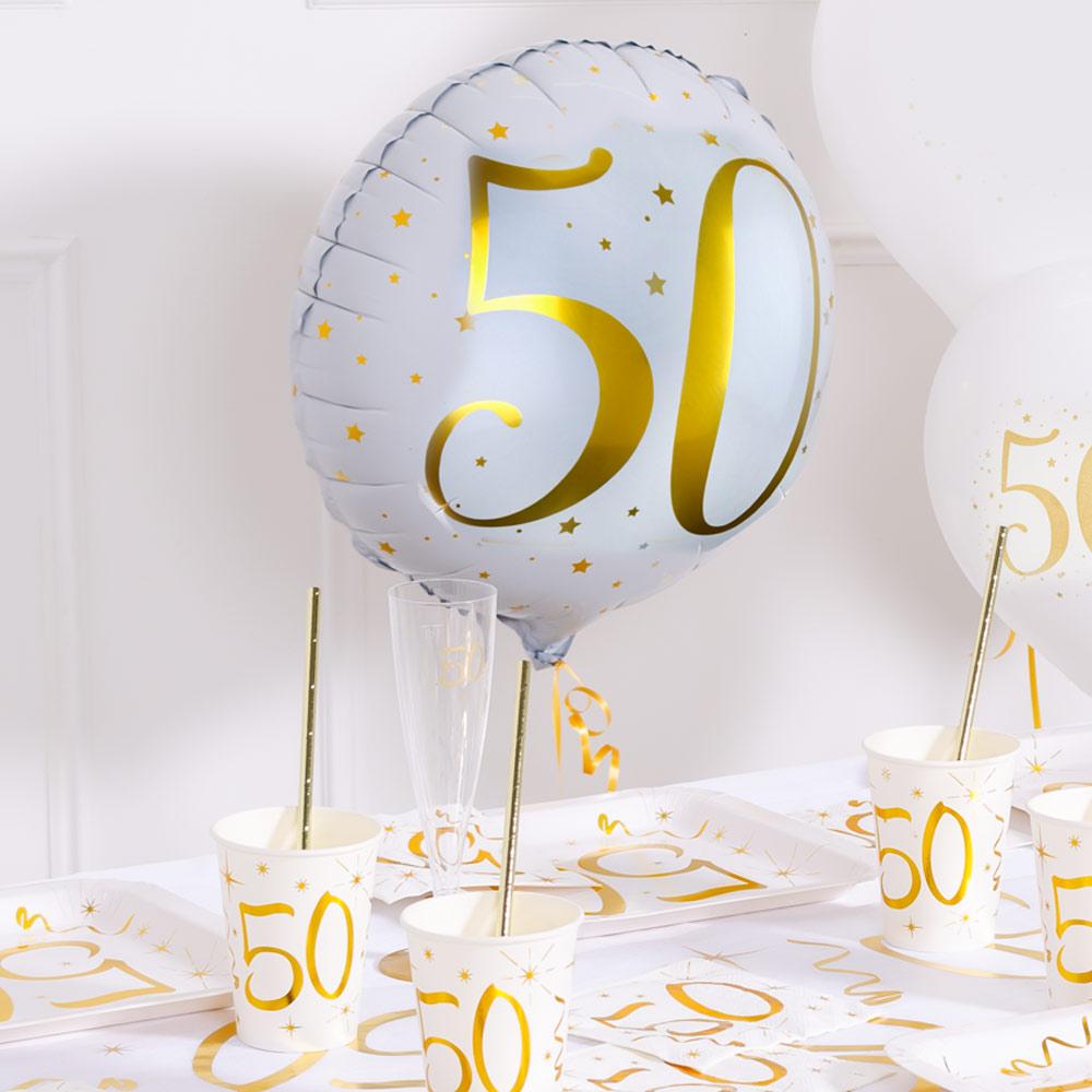 Click to view product details and reviews for 50th Birthday Foil Balloon.