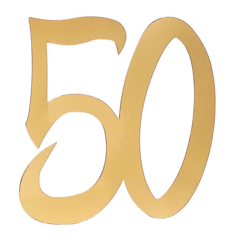 Click to view product details and reviews for 50th Birthday Oversized Confetti X4.