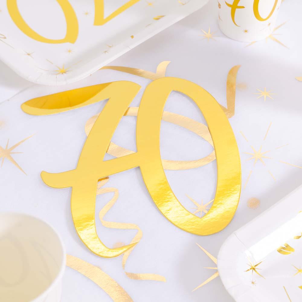 Click to view product details and reviews for 70th Birthday Oversized Confetti X4.