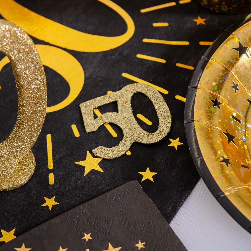 Click to view product details and reviews for 50th Birthday Oversized Glitter Confetti X6.
